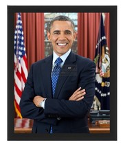 President Barack Obama Official Portrait 8X10 Framed Photograph - £15.84 GBP