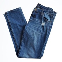 Kut From The Kloth Distressed Medium Wash Catherine Boyfriend Blue Jeans Size 4 - £25.97 GBP