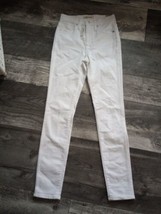Madewell NWT Women&#39;s Size 25 White 10&quot;High Rise Skinny Jeans - £29.55 GBP