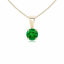 Authenticity Guarantee

ANGARA Natural 0.24Ct Round Emerald Solitaire Pendant... - £654.83 GBP