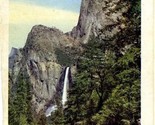 Camp Curry Menu Yosemite National Park 1947 Bridal Veil Falls  - £11.71 GBP