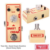  Tone City Sweet Cream Overdrive TC-T3 EffEct Pedal Micro as Mooer Hand Made Tru - $57.00