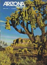 1974 April Arizona Highways Biltmore Camelback Whitaker Wigwam Arab Hoofbeats - £22.15 GBP