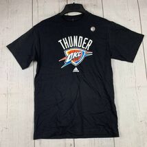 Oklahoma City Thunder NBA Small Adidas Casual T-Shirt Black New Men - $20.92 CAD