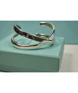 Tiffany &amp; Co Paloma Picasso Grafitti X Cuff Bangle Bracelet Silver Pouch... - $12,100.54 MXN