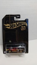 Hot Wheels &#39;15 Dodge Challenger SRT  #6 - 2023 55th Anniversary Black and Yellow - $8.90