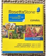 NEW Rosetta Stone Learn Spanish Levels 1 2 3 4 New In Box w/Code - $29.69