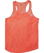 Miken Junior/Women Crazy Coral Crochet Racerback Swimsuit Cover Up Dress... - £10.26 GBP