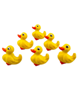 x6 Vintage Wooden Yellow Duck Duckie MCM Playroom Drawer Knobs Lot A - £19.37 GBP
