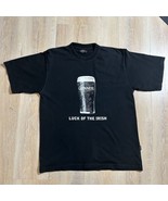 GUINNESS Glass Luck of the Irish Black T-Shirt Size XL  Official Merchandise - £15.07 GBP