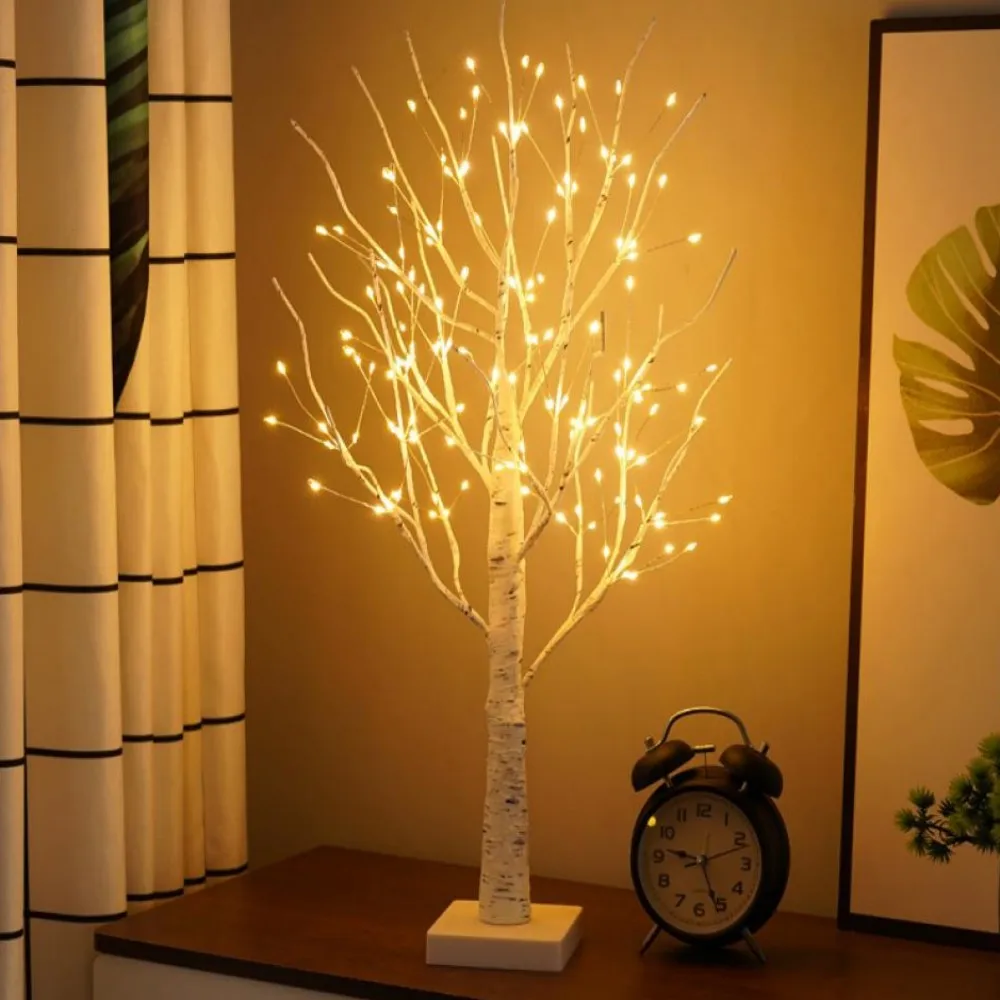 USB 144 LEDs Birch Tree Lights Glowing Branch Light Night LED Lamps Suit... - $34.78