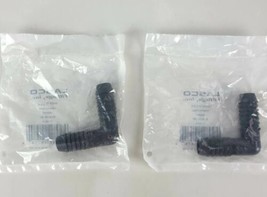 (Lot of 2) Lasco Fittings 3/4&quot; Dia Insert PVC 90° Degree Sealed New Gray... - $7.42