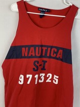 Vintage Nautica T Shirt Competition Tank Top Sleeveless Challenge Large 90s - £31.31 GBP