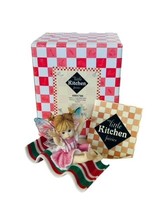 My Little Kitchen Fairies figurine Enesco fairy pixie NIB box Ribbon Candy Slide - £73.78 GBP