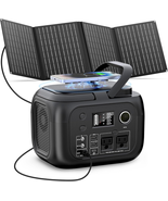 Sinkeu 300W Portable Power Station with Solar Panel 40W, 260Wh Solar Gen... - $437.47
