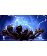 Zombie Heads Halloween Projection Scenes on USB Flash - $29.00