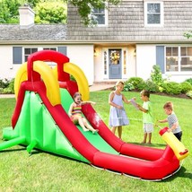 Large Kids Water Slide Inflatable Outdoor Bounce House Climber Jumper NO... - £214.56 GBP