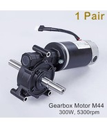  M44 Gearbox DC 24V Motor 4.5A 300W 5300rpm with brake power chair pa - £255.79 GBP