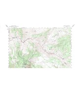 Creede, Colorado 1959 Map Vintage USGS 15 Minute Quadrangle Topographic - $21.99