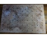 Miniature Wargaming Desert Wasteland Square 3.5&quot; Neoprene Playmat -54 Sq... - £36.08 GBP