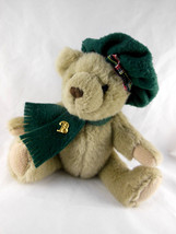 The Bialosky Treasury Teddy Bear Fully Jointed SIDNEY w scarf and hat cap 10&quot; - £8.46 GBP