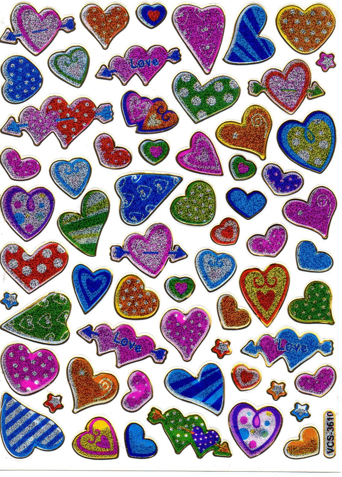 A169 Heart Love Kids Kindergarten Sticker Decal Size 13x10 cm / 5x4 inch... - $2.49