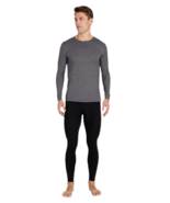 32 DEGREES Performance Lightweight Thermal Crewneck Top, Charcoal, Size:... - £11.60 GBP