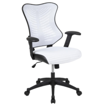 High Back Designer White Mesh Executive Swivel Ergonomic Office Chair - $232.99+