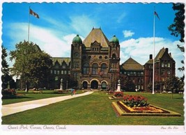 Postcard Queens Park Toronto Ontario Parliament Building - £2.29 GBP