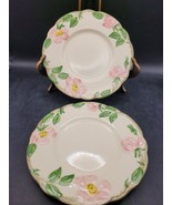 Vintage Franciscan Desert Rose 6 1/2&quot; Bread and Butter Plate Lot of 2 Ca... - £6.65 GBP