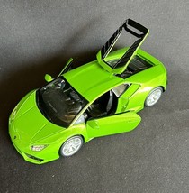 Maisto Special Edition Lamborghini Huracan LP 610-4 Neon Green 1:24 Diec... - $17.81
