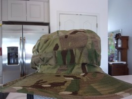 NWOT BRITISH ALL TERRAIN PATTERN BOONIE HAT SIZE 57 COMBAT TROPICAL LD 304 - £24.15 GBP