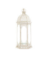 GRACEFUL DISTRESSED WHITE LARGE LANTERN - €54,12 EUR