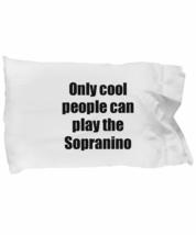 Sopranino Player Pillowcase Musician Funny Gift Idea Bed Body Pillow Cover Case  - £17.43 GBP