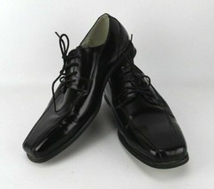 Stacy Adams Black Leather Oxfords Mens Shoes Size 10 - £19.30 GBP