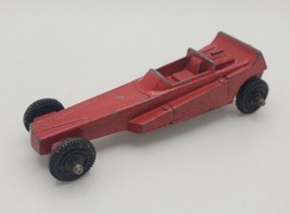 Vintage TootsieToy Dragster Car Red Metal #3 Made in USA - $14.65