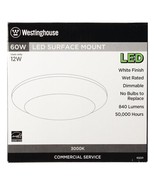 WESTINGHOUSE 63221 LED RECESSED LIGHT FIXTURE, WHITE, 12 WATTS - £12.45 GBP