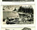 Alcan Highway  Construction Views Real Photo Postcards Canada Wilderness - $24.72
