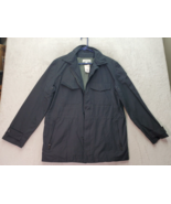 Calvin Klein Golf Jacket Men&#39;s S Black Cotton Long Sleeve Inner Pockets ... - £35.00 GBP