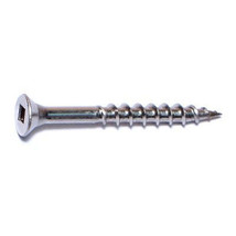 #8 x 1-5/8&quot; 18-8 Stainless Steel Square Drive Bugle Head Deck Screws (40 pcs.) - $32.69