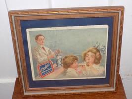 Vintage Pau Cola Paper Advertisement in Frame - $5,905.18 MXN