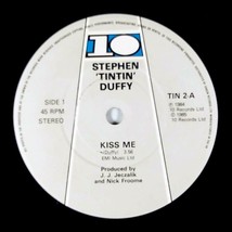 Stephen Tintin Duffy - Kiss Me / In This Twilight [7" 45 Single] UK Import PS image 2