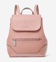 Michael Kors Harrison Medium Saffiano Leather Backpack Pink - £172.51 GBP
