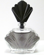 Vtg Elizabeth Taylor Passion Parfum Mini 0.12 oz 3.7mL Art Deco Shape Glass  - $14.00