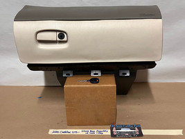 2000 Cadillac Deville DTS DASH GLOVE BOX COMPARTMENT TRAY DOOR WITH LOCK... - $173.24
