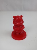 1985 Wendy&#39;s Kids Meal Toy The Good Stuff Gang Figurine Cool Stuff Red Bear. - £4.56 GBP