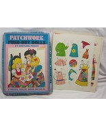 Vintage 1974 Saalfield PATCHWORK PUSH OUT PAPER DOLL SET 1970&#39;s Heather ... - $74.47 CAD