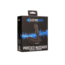 Shots ElectroShock Rechargeable Vibrating E-Stimulation Prostate Massager Black - £74.00 GBP