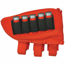 NEW - LEFT HAND Hunting Butt Stock Shotgun Ammo Cheek Rest Pouch BLAZE O... - £17.87 GBP