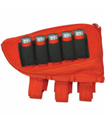 NEW - LEFT HAND Hunting Butt Stock Shotgun Ammo Cheek Rest Pouch BLAZE O... - $22.72